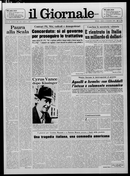 Il giornale nuovo : quotidiano del mattino